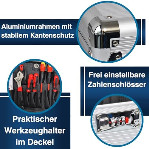 Vue 7 de Peaktech Mallette En Aluminium