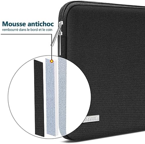 Vue 4 de Tecool Pouces Pochette Ordinateur
