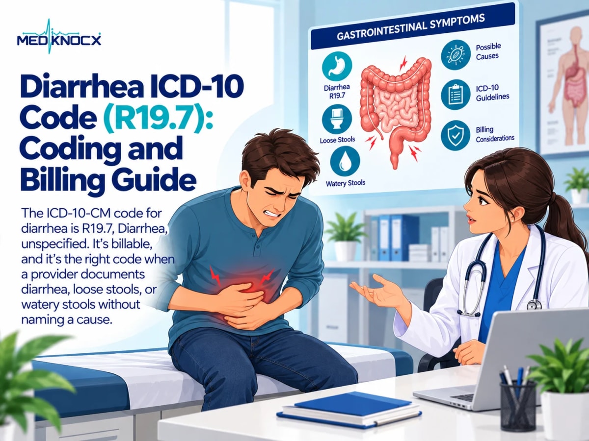Diarrhea ICD-10 Code (R19.7): Coding and Billing Guide Diarrhea ICD-10 Code (R19.7): Coding and Billing Guide