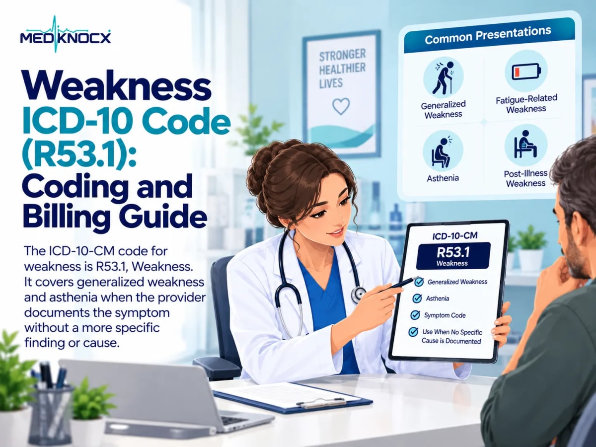 Weakness ICD-10 Code (R53.1): Coding and Billing Guide