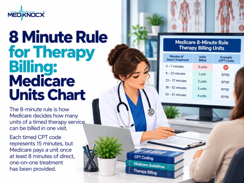 8 Minute Rule for Therapy Billing: Medicare Units Chart