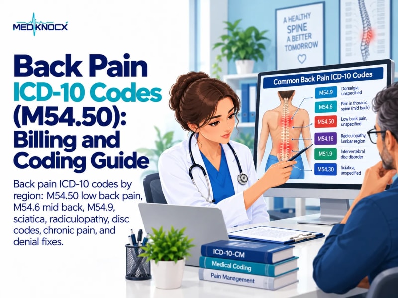 Back Pain ICD-10 Codes (M54.50): Billing and Coding Guide
