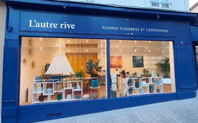 Photo de l'établissement de pompe funèbre L'autre rive Paris 14e