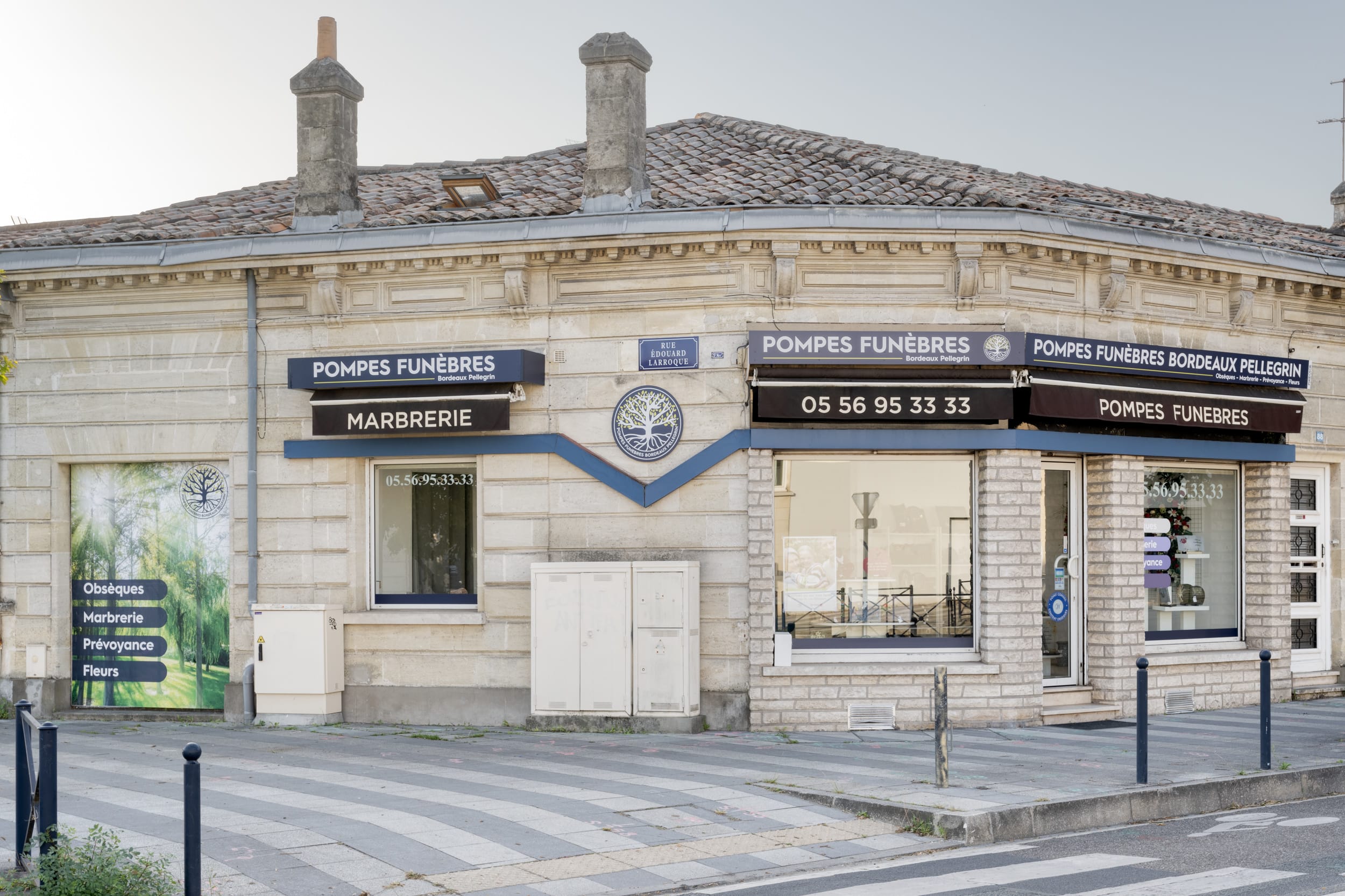 Photo de l'établissement de pompe funèbre PF Pellegrin