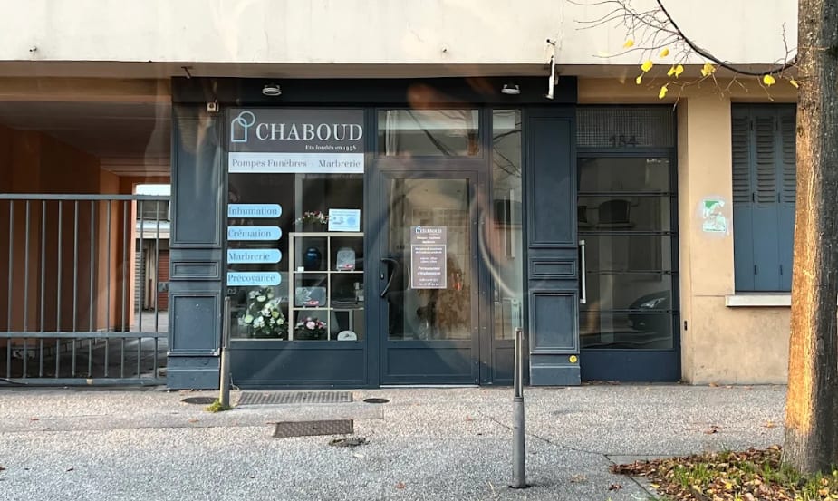 Photo de l'établissement de pompe funèbre Etablissements Chaboud Et Cie