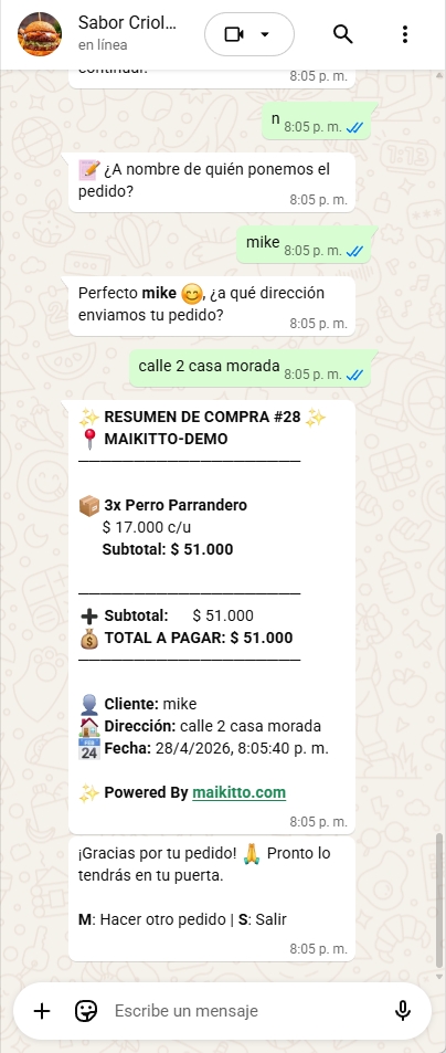 Elige, pide y ¡listo!