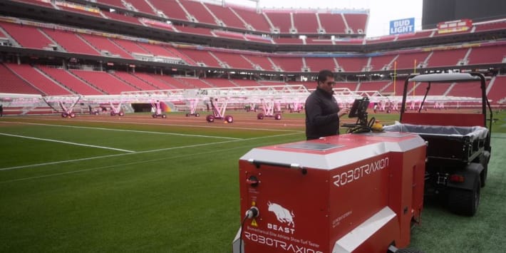 Super Bowl Field Football