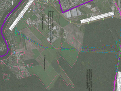 Утверждена основа для главной дороги Новосаратовки