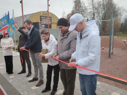 Новое общественное пространство в Сиверском