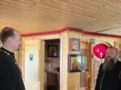 Благочинный Токсовского округа иерей Андрей Морозов посетил с проверкой храм иконы Божией Матери Споручница грешных посёлка Васкелово