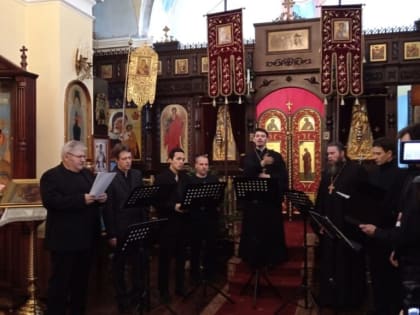 12 января в Приозерском кафедральном соборе Рождества Пресвятой Богородицы прошел Рождественский концерт