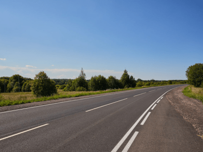 Ремонт трассы между Волховом и Старой Ладогой завершен