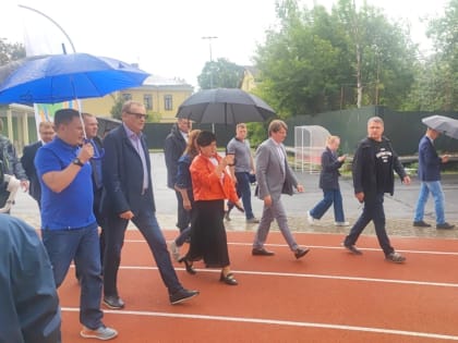 Глава 47 региона Александр Дрозденко оценил масштабную реконструкцию стадиона 