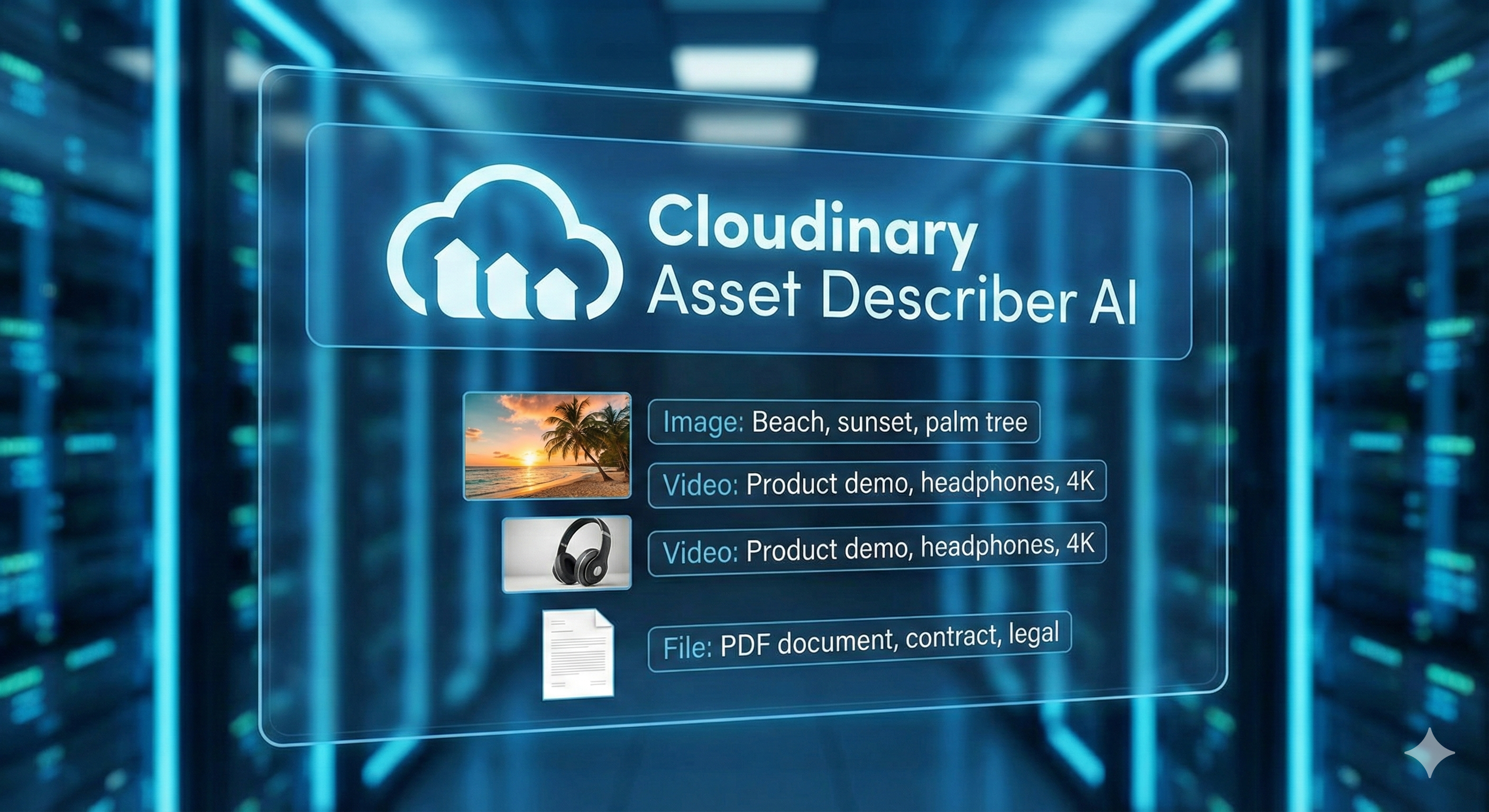 Image Intelligence Pipeline (Cloudinary Asset Describer)