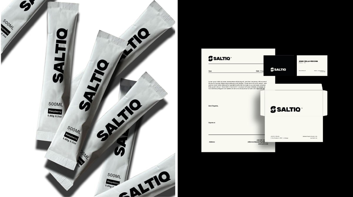 SALITQ Contemporary Brand Book Mockup