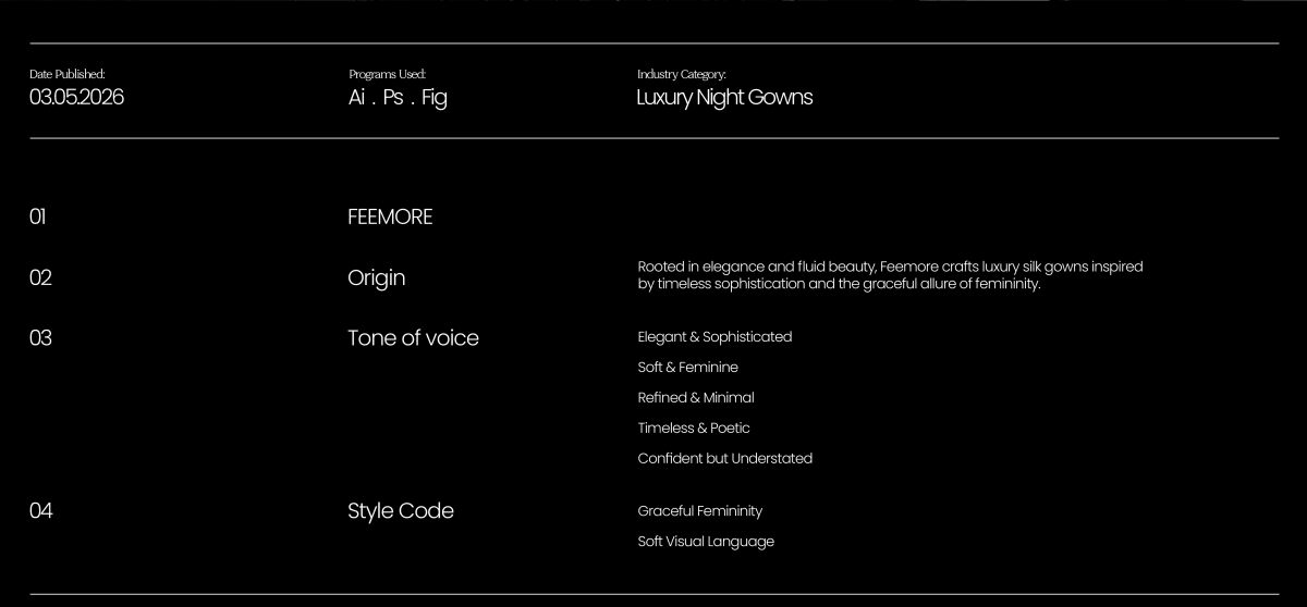 FEMMORE Visual Identity - 02