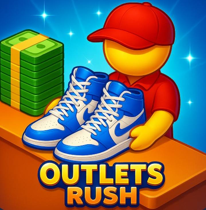 Outlets Rush 3D Idle Tycoon