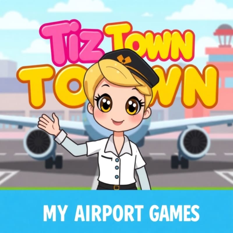 Tizi Town – My Airport Games