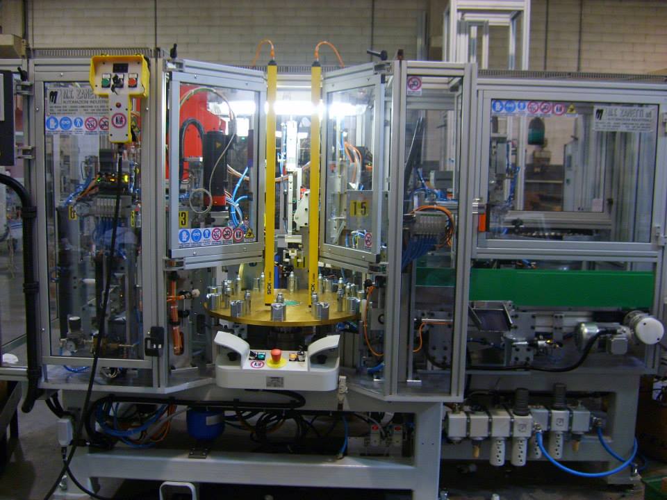 M.T. ZANETTI Semiautomatic Assembling, Test and Packaging Machine for Radiator Valve and Insert - Nut Group - Assembling Machines - 14