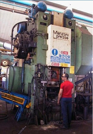 MANZONI SR - Steel Hot Forging Press