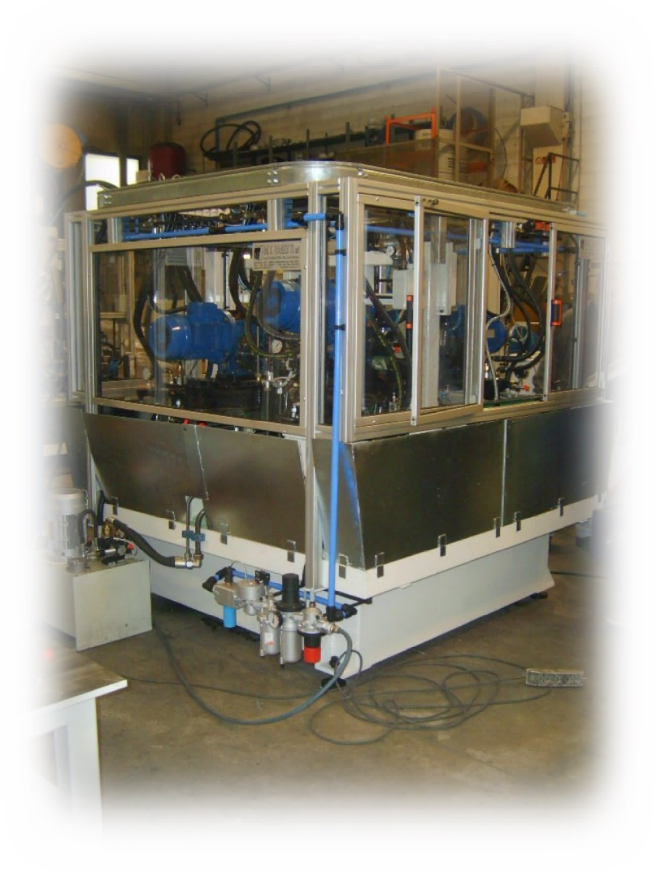 M.T. ZANETTI Working and Cutting Machine for Locks - Machining Centers