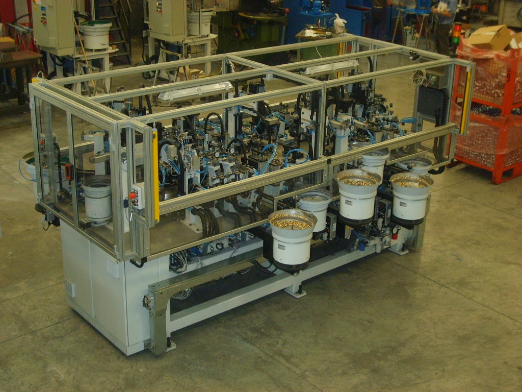 M.T. ZANETTI Pneumatic Fittings Assembling Machine