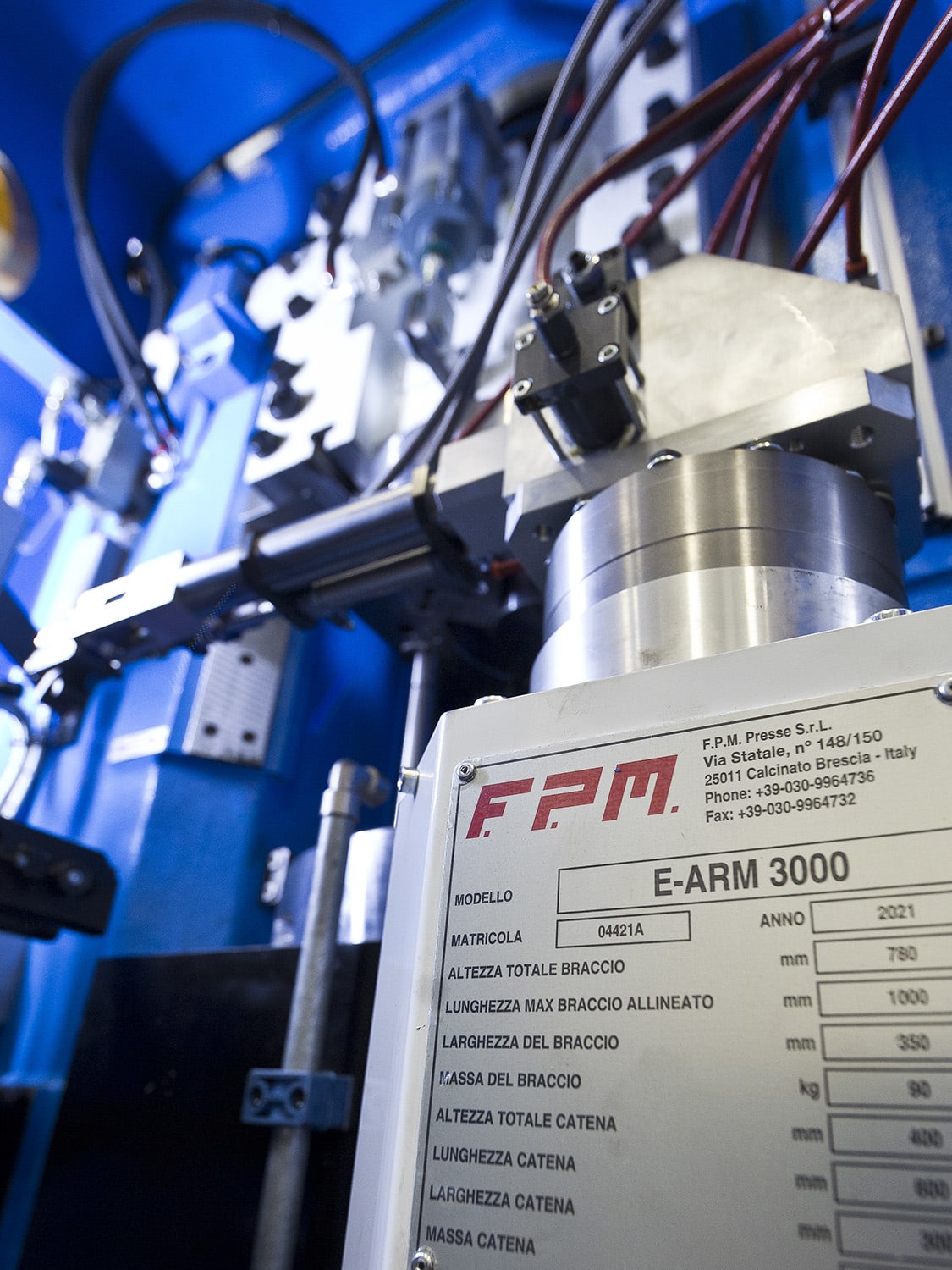 FPM ES Ø 210 mm - 480 ton Screw Press - Screw Press - 6