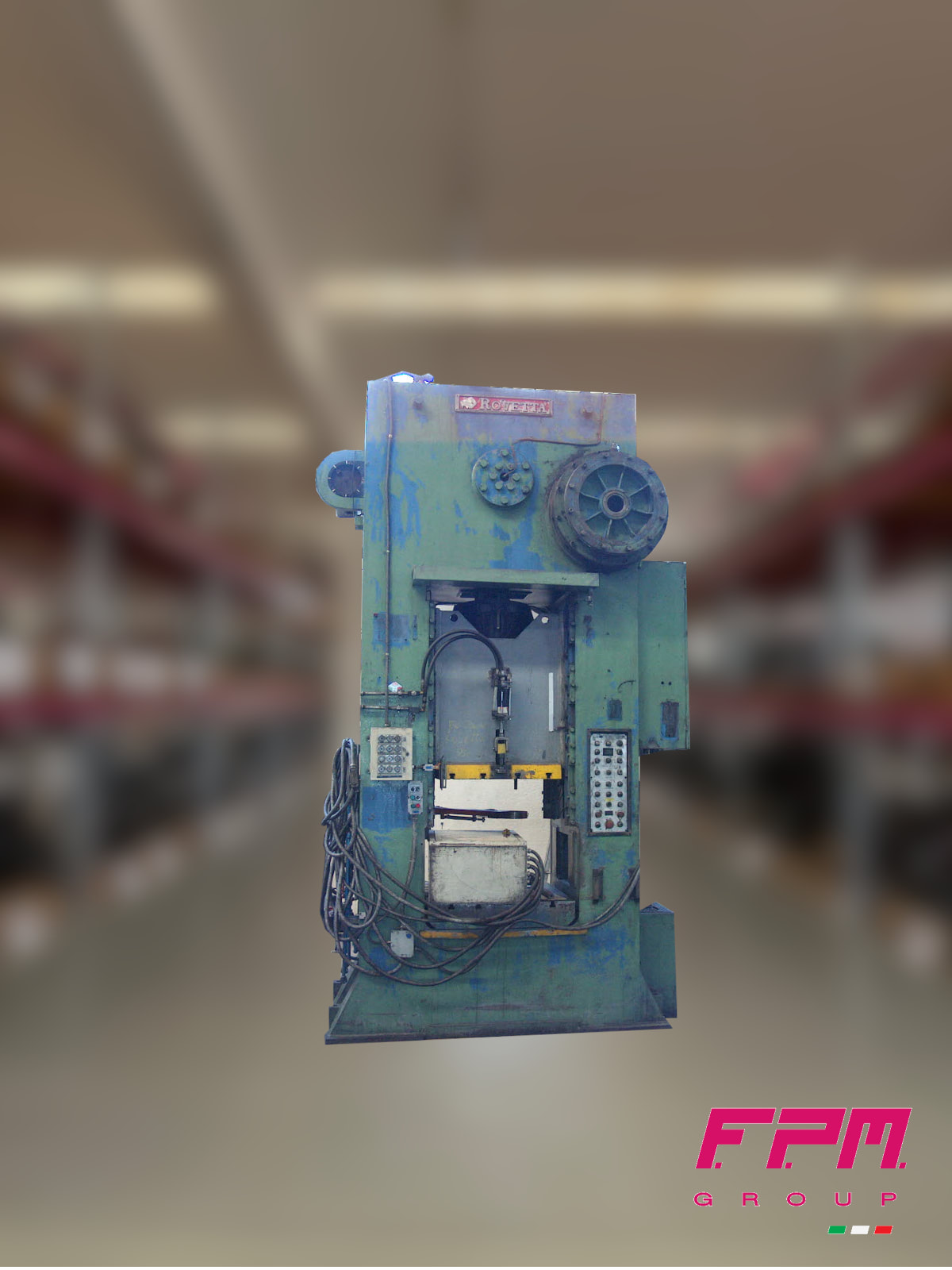 ROVETTA FO 300 - 300 ton Mechanical Press - Brass Aluminum Hot Forging Press - 2