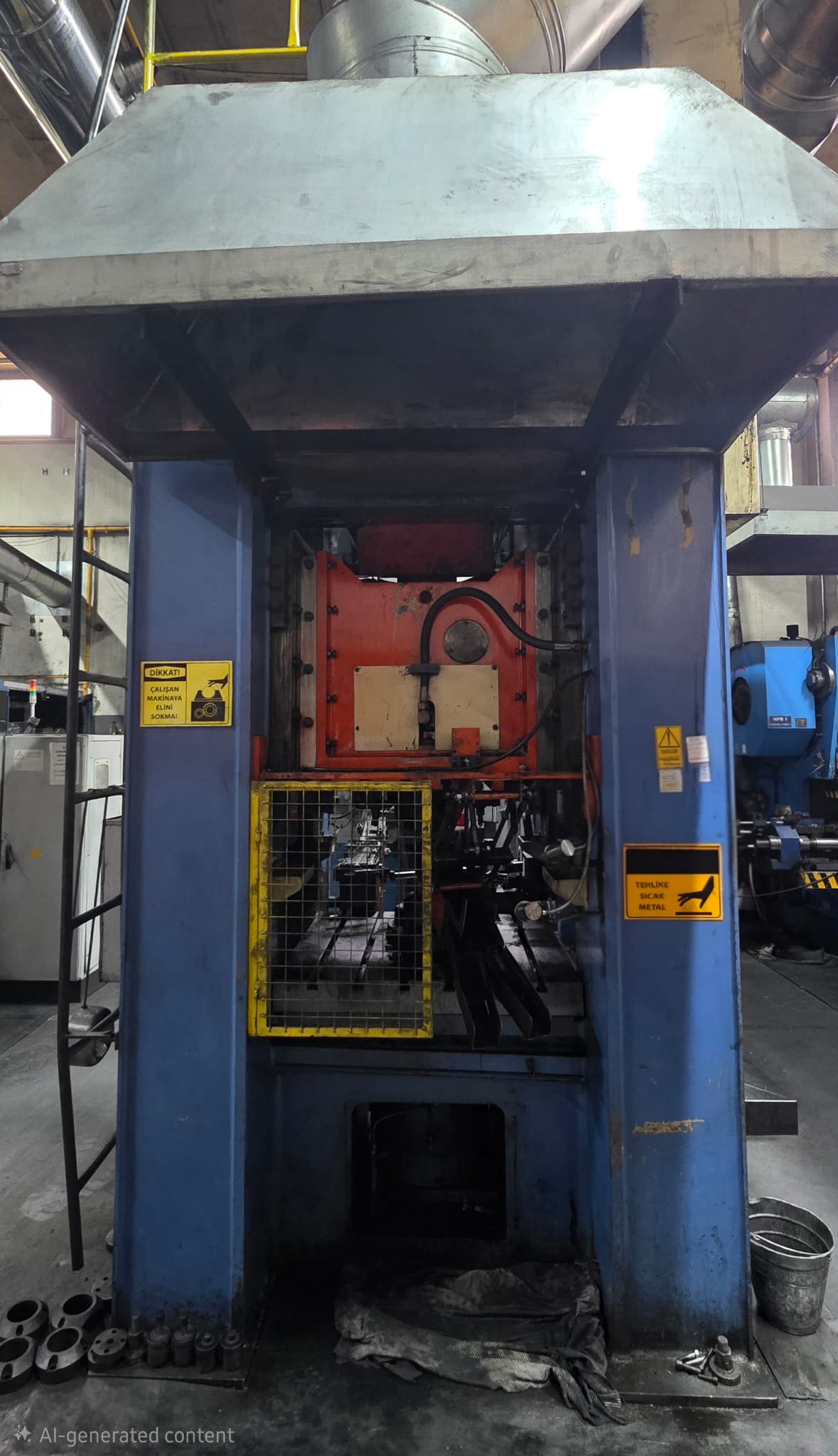 Hocaoğlu 250 ton Automatic Press with Heating Furnace - Brass Hot Forging Press - 2