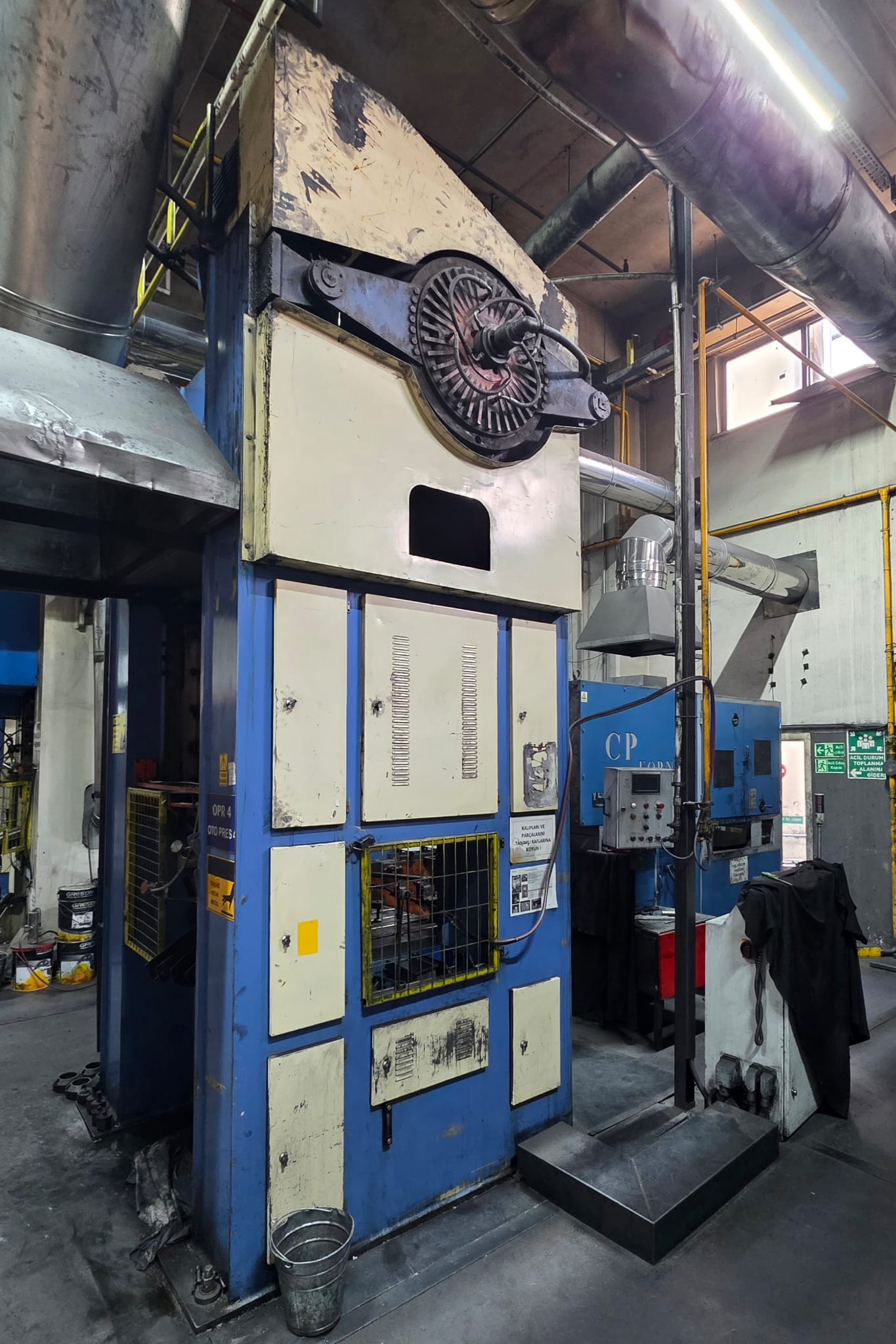 Hocaoğlu 250 ton Automatic Press with Heating Furnace - Brass Hot Forging Press - 4