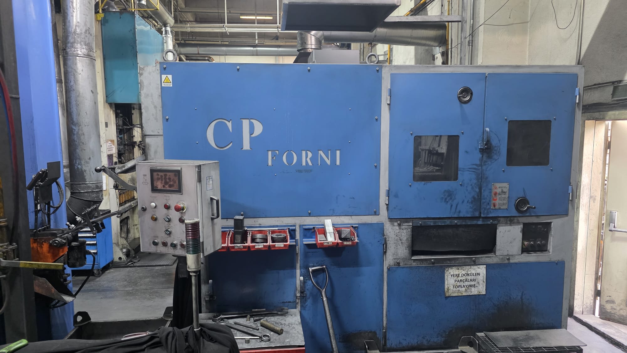 Hocaoğlu 250 ton Automatic Press with Heating Furnace - Brass Hot Forging Press - 5