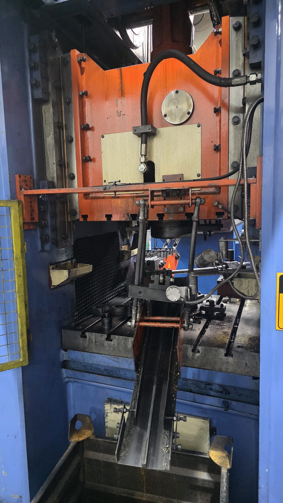 Hocaoğlu 250 ton Automatic Press with Heating Furnace - Brass Hot Forging Press - 3