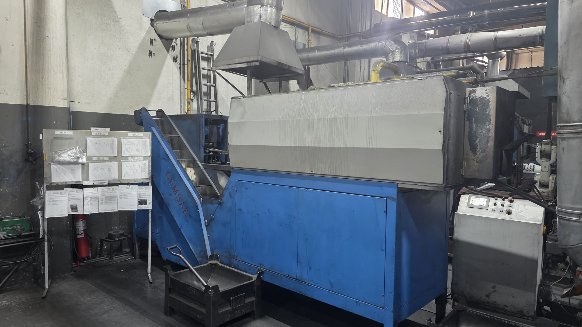 Hocaoğlu 250 ton Automatic Press with Heating Furnace - Brass Hot Forging Press - 6