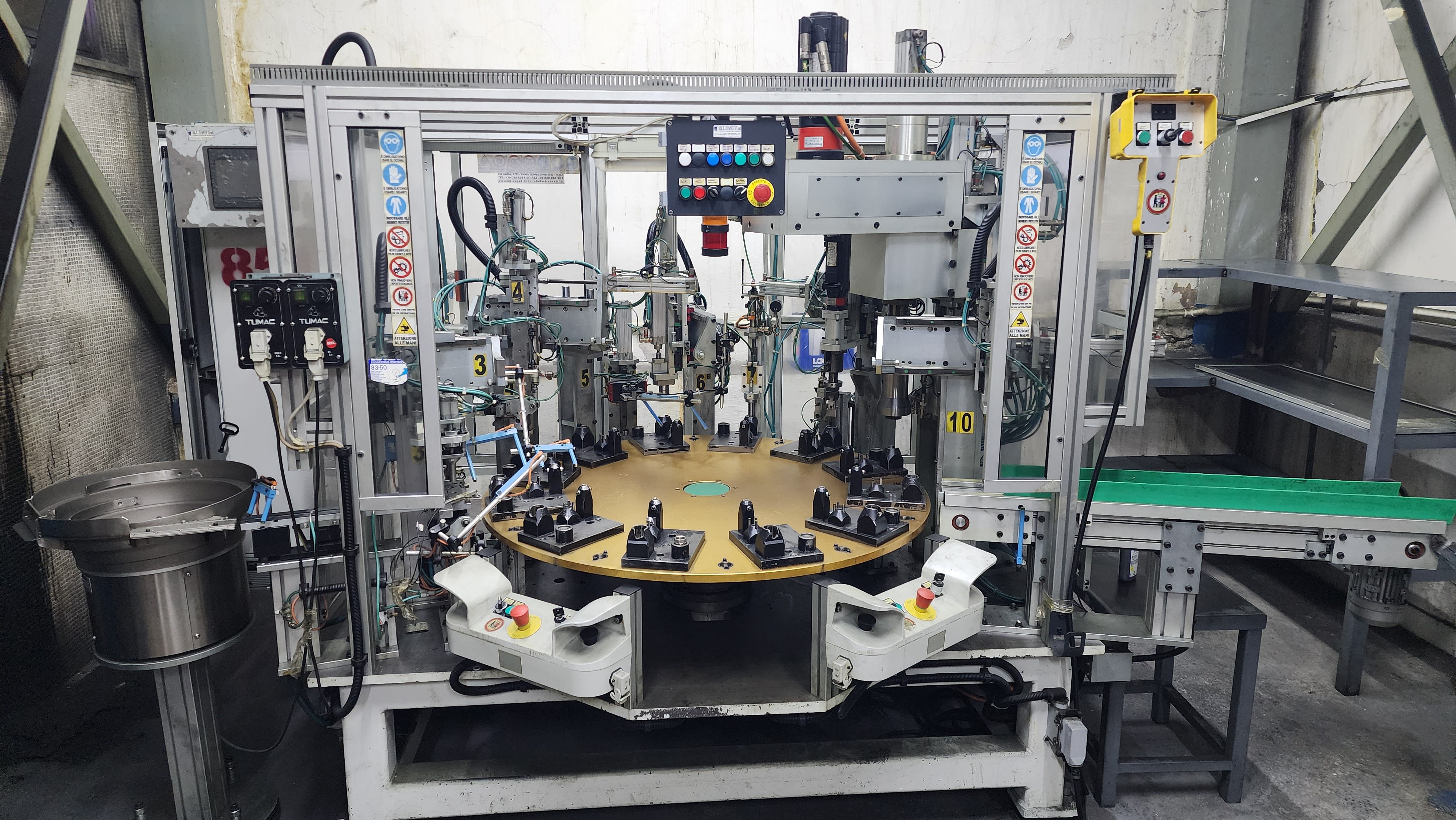 M.T. ZANETTI Assembling and Test Machine for Ball Valves - Assembling Machines