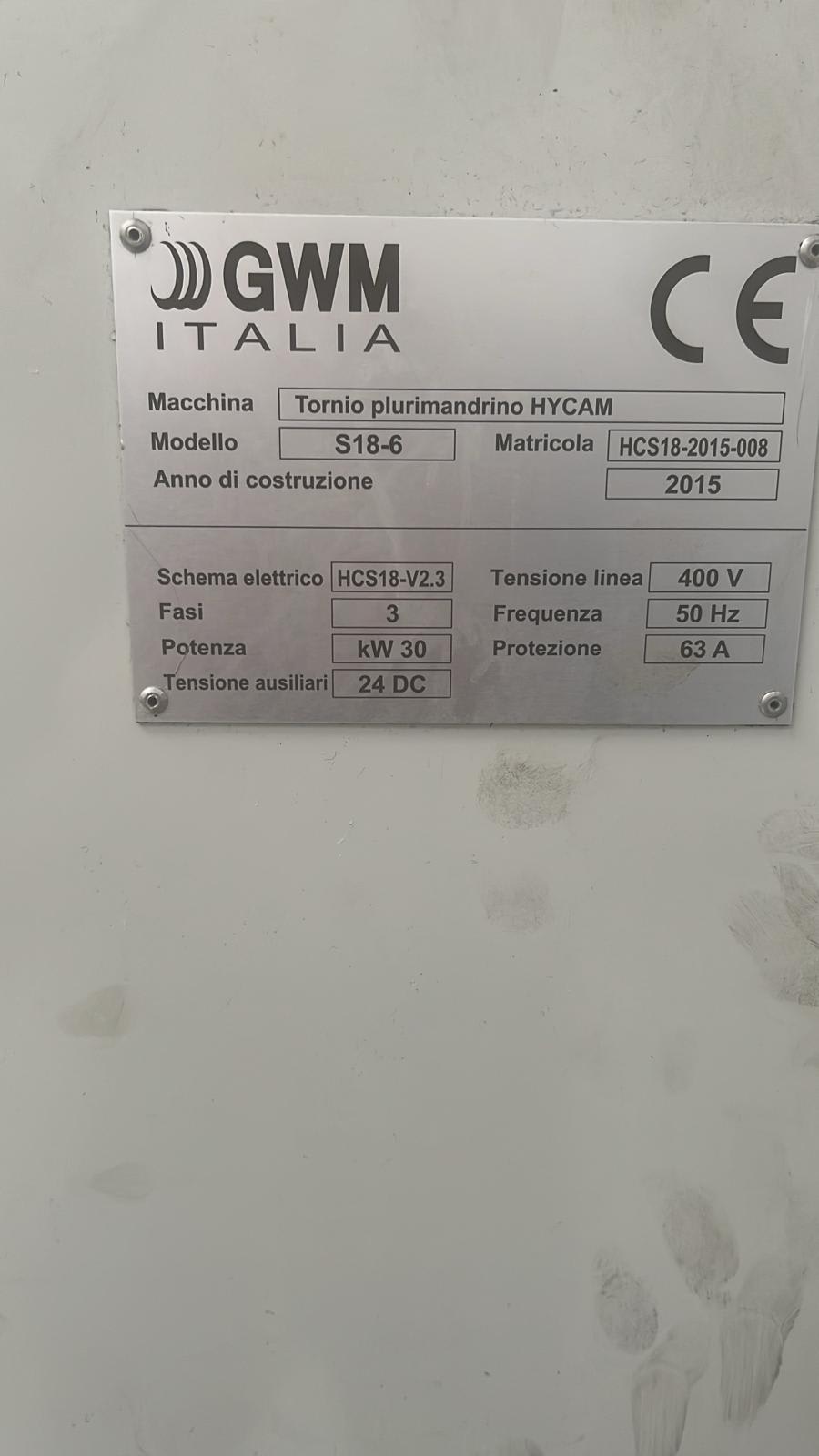 GWM NC Controlled - Multispindle Turning Machines - 9