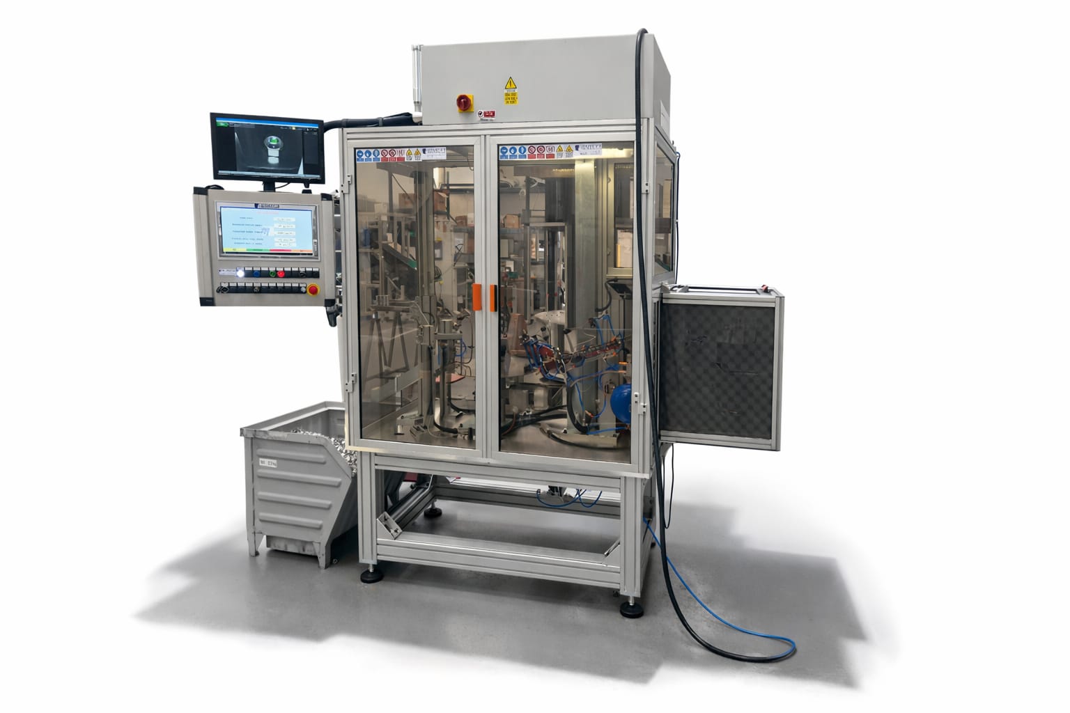 M.T. ZANETTI Çeşitli Bileşenlerin KALİTE KONTROLÜ için Tam Otomatik Tezgah - Test ve Kontrol Makineleri