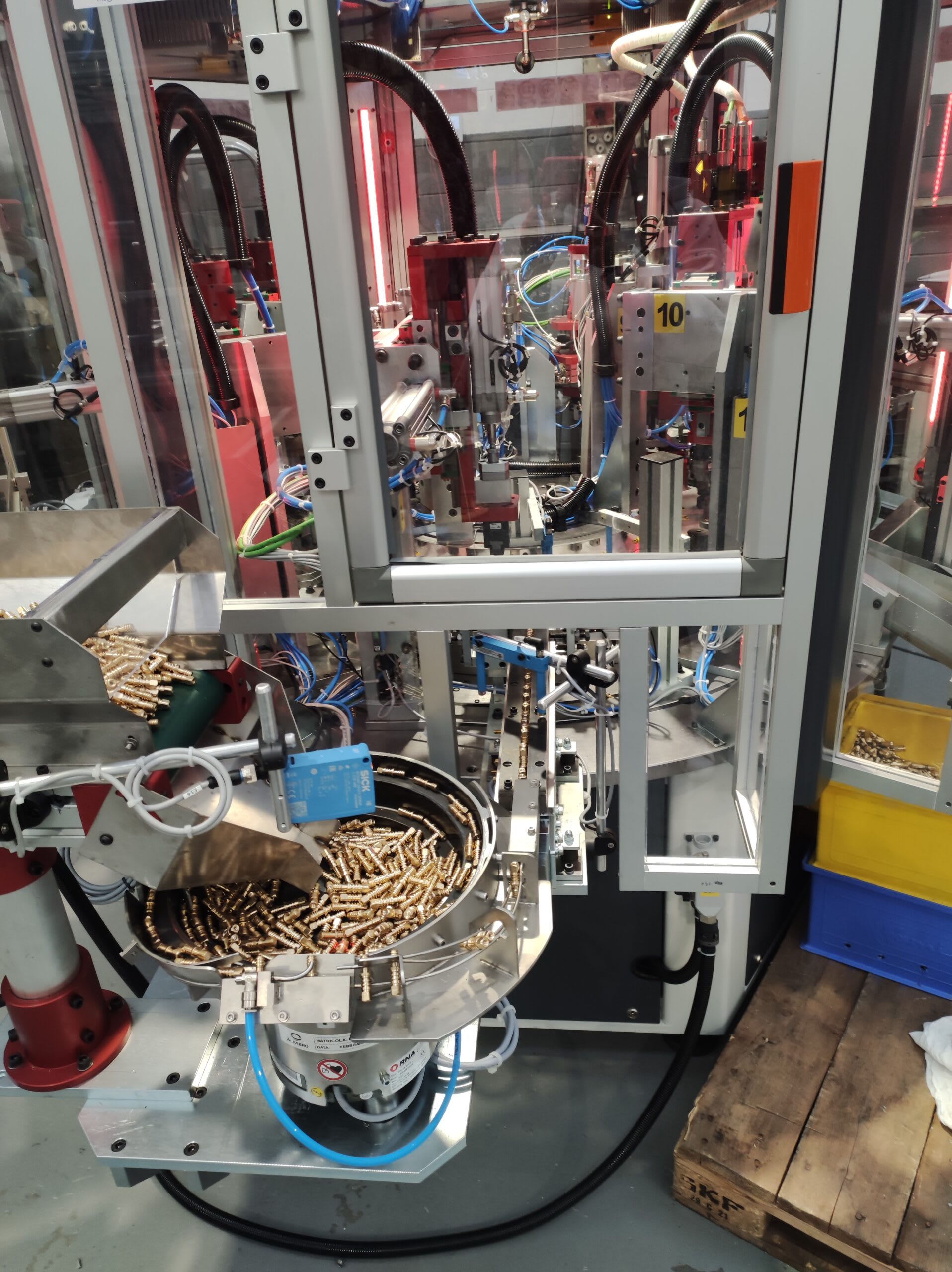 M.T. ZANETTI Tam Otomatik Mil ve Salmastra Montaj Makinesi - Montaj Makineleri - 12