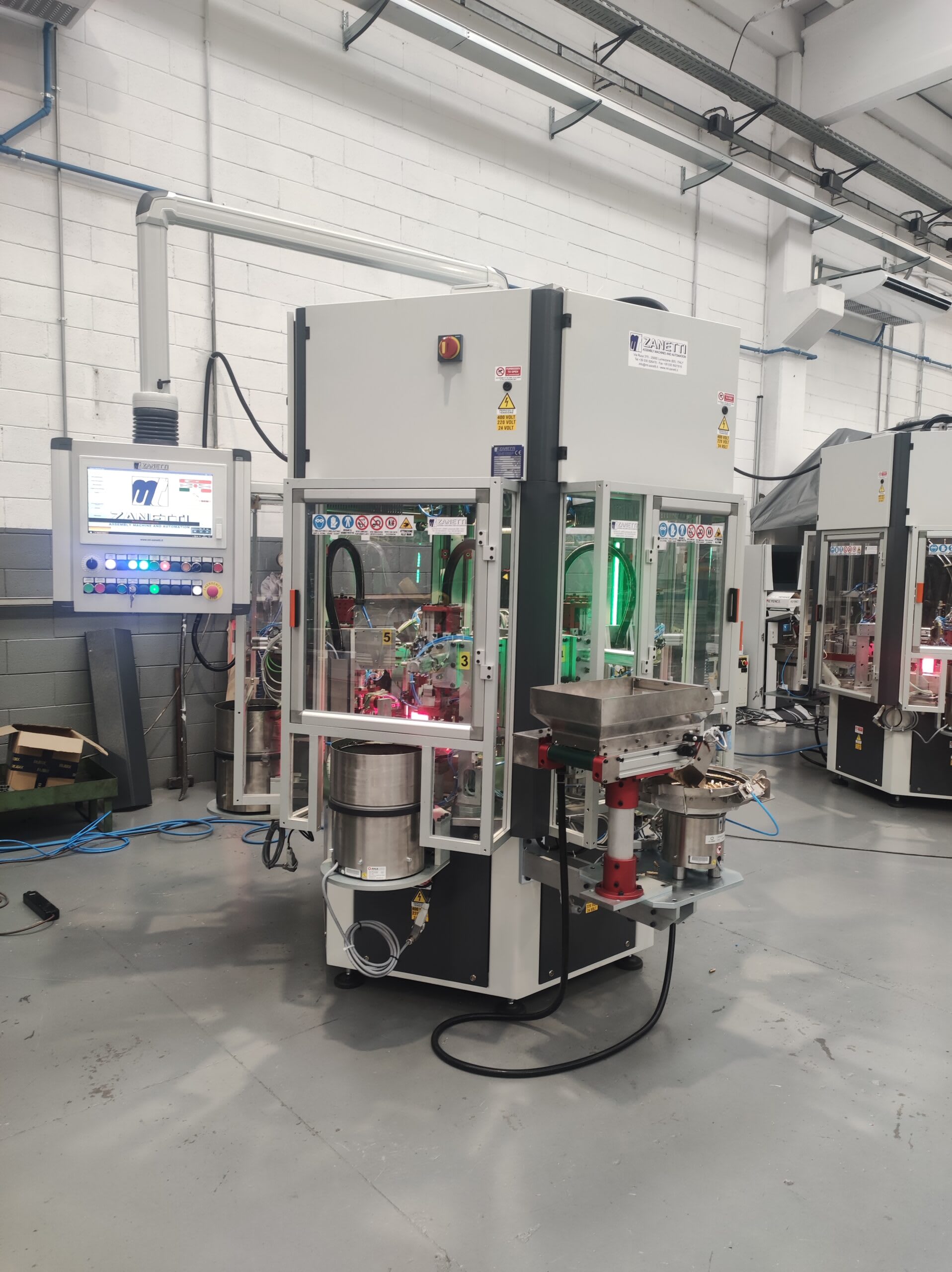 M.T. ZANETTI Tam Otomatik Mil ve Salmastra Montaj Makinesi - Montaj Makineleri