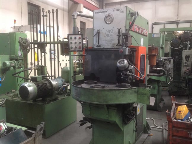 HYDROMEC 20 ton Trimming Press with Rotary Table for Forged Parts Trimming - Trimming Presses