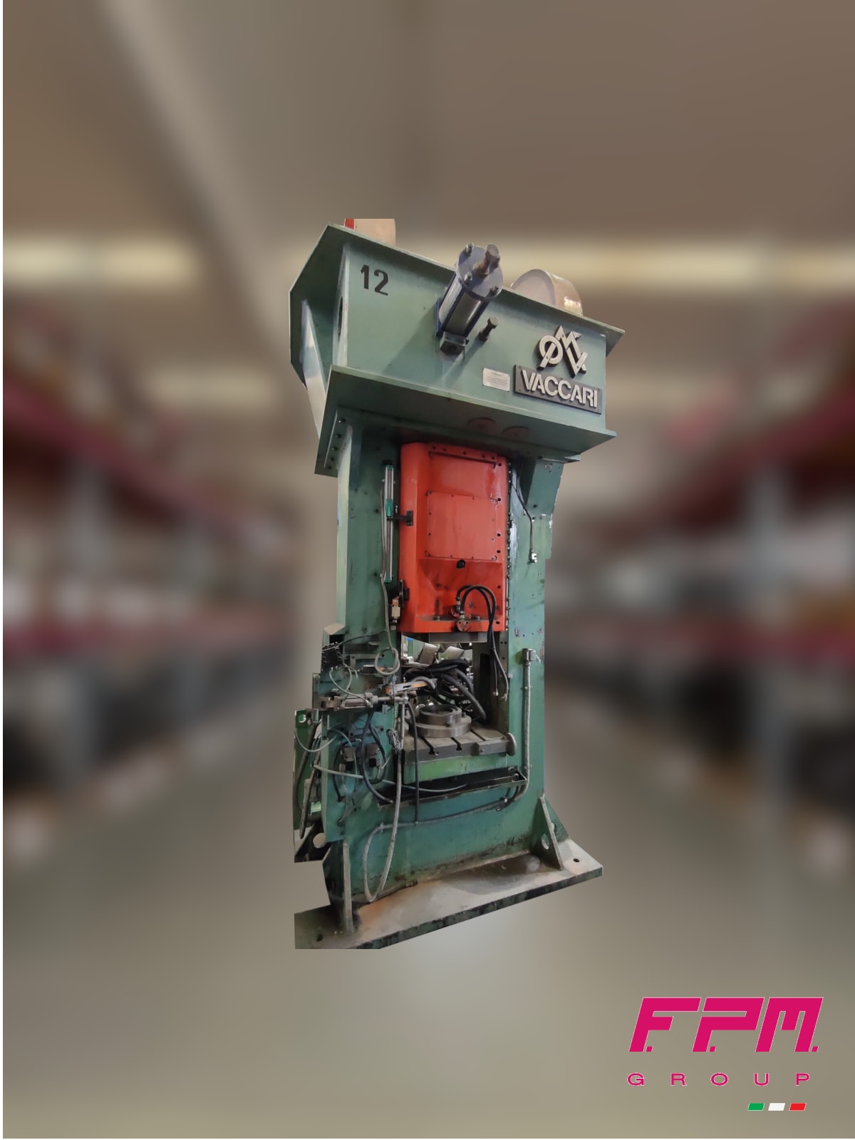 VACCARI 7LF Ø 150 mm - 230 ton Screw Press - Screw Press