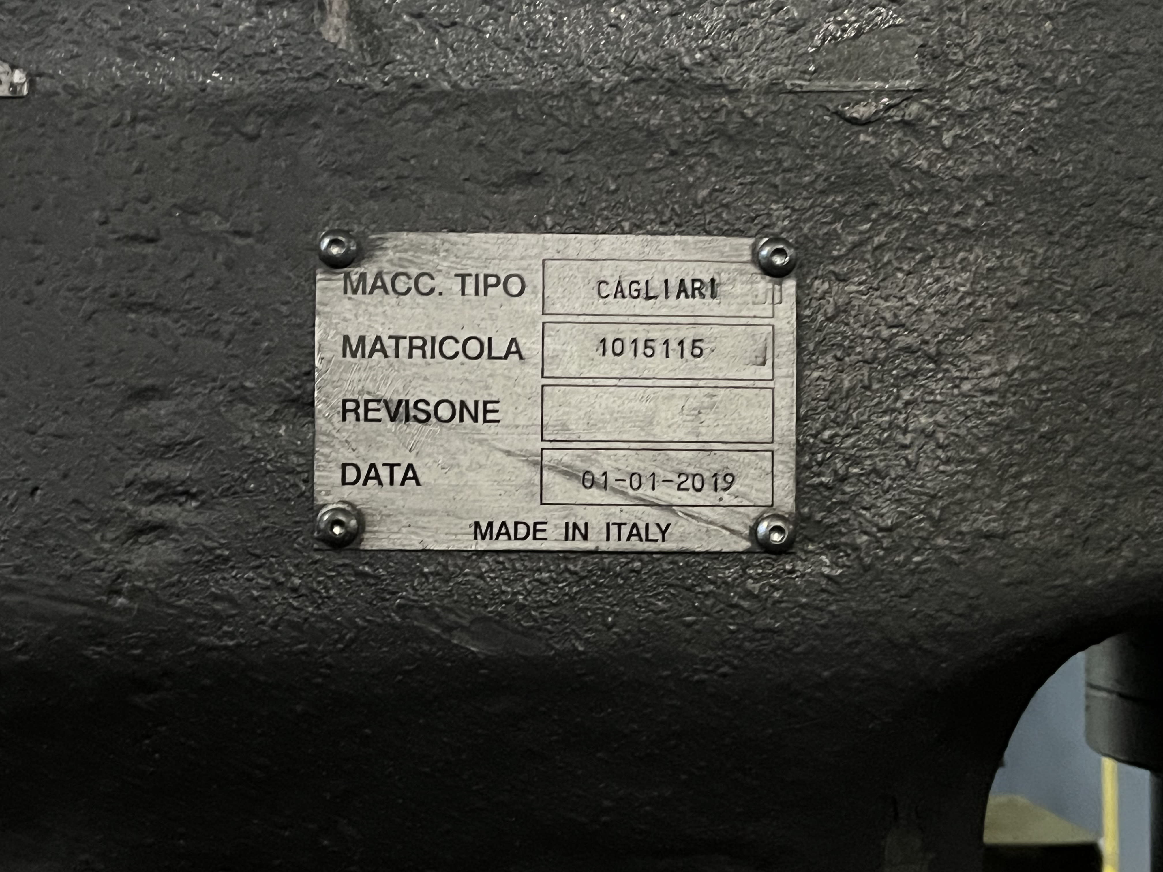 DELLAVIA Cagliari - Ø 150 mm - 250 ton Screw Press - Screw Press - 2