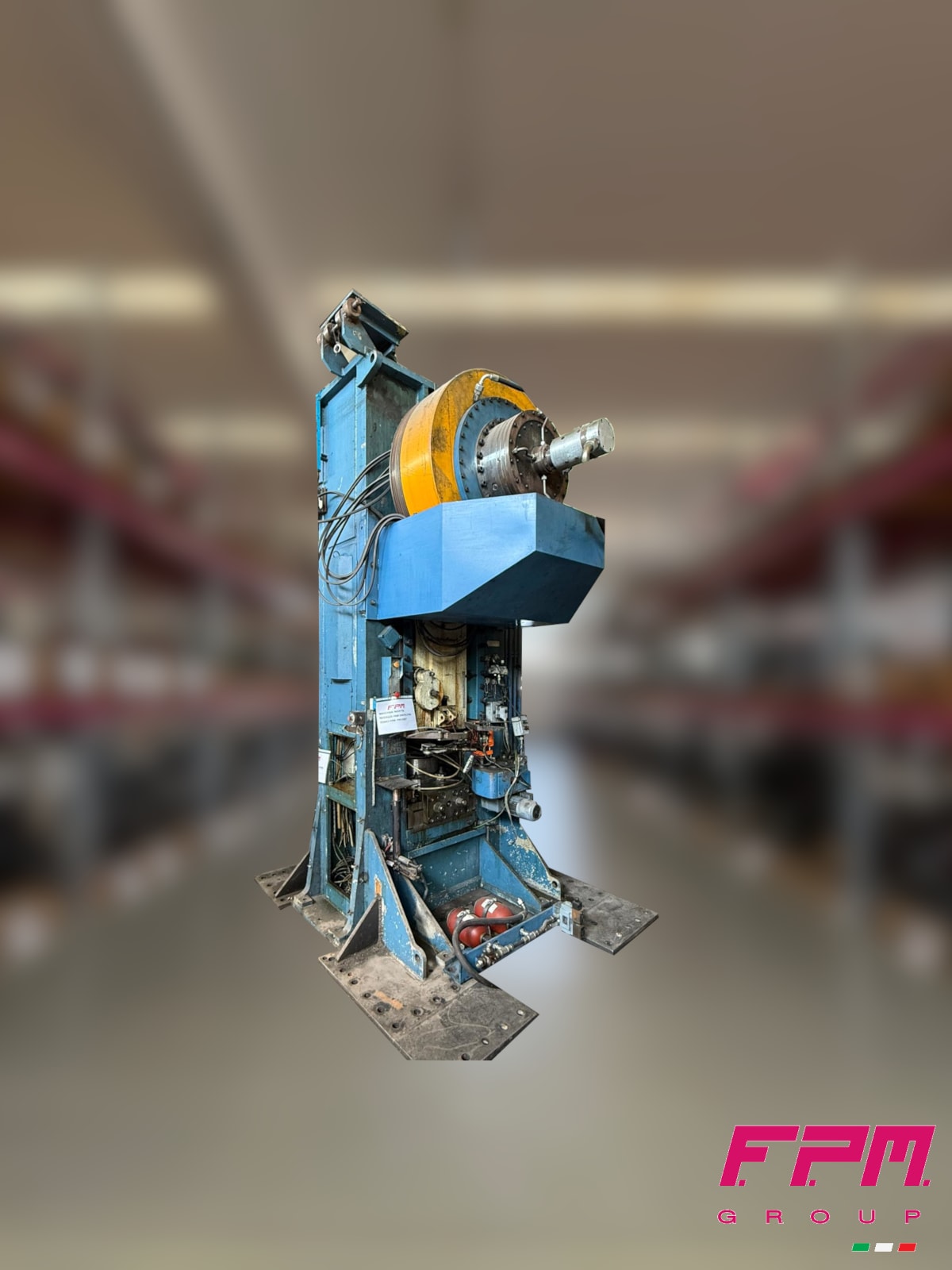 Rovetta F400 - 400 ton Mekanik Pres - Sıcak Dövme Presleri - Pirinç Alüminyum