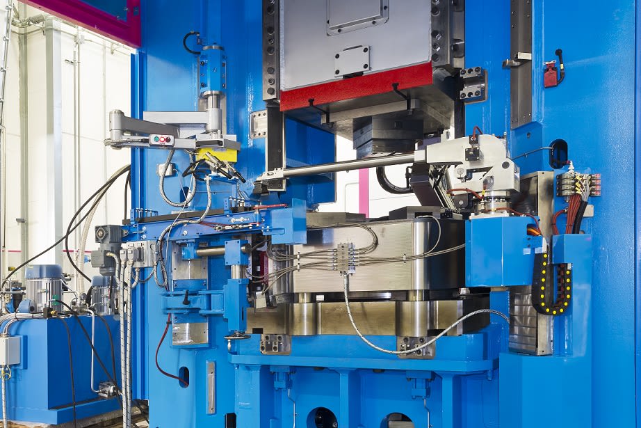 FPM BF 4500 - 450 ton Mechanical Automatic Press - Brass Aluminum Hot Forging Press - 2