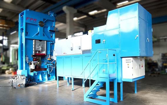 FPM BF 4500 - 450 ton Mechanical Automatic Press - Brass Aluminum Hot Forging Press - 3