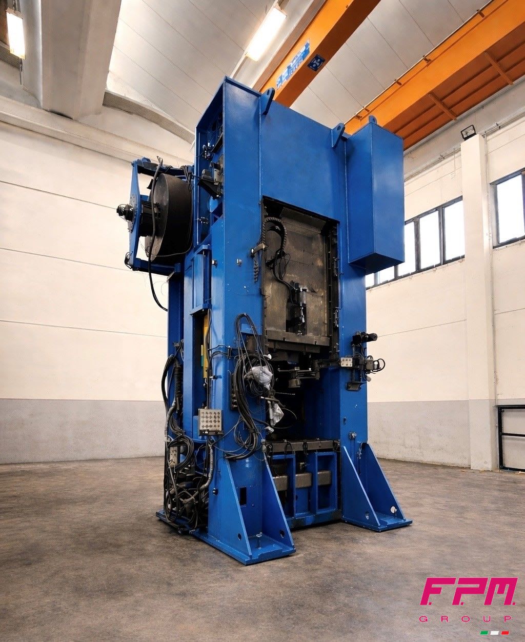 HYDROMEC HF 8000 - 800 ton Mekanik Otomatik Pres - Sıcak Dövme Presleri - Pirinç Alüminyum