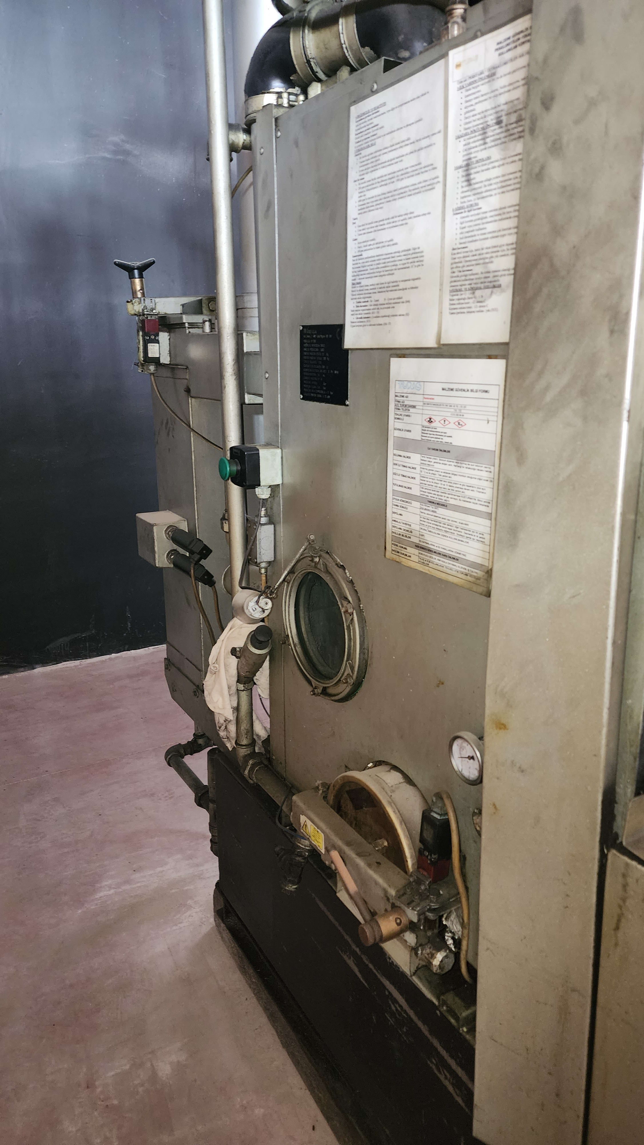 Delfino LM250 Perkloretilen Solvent Bazlı Yıkama (Yağ Alma) Makinesi - Endüstriyel Yıkama (Yağ Alma) Makineleri - 5