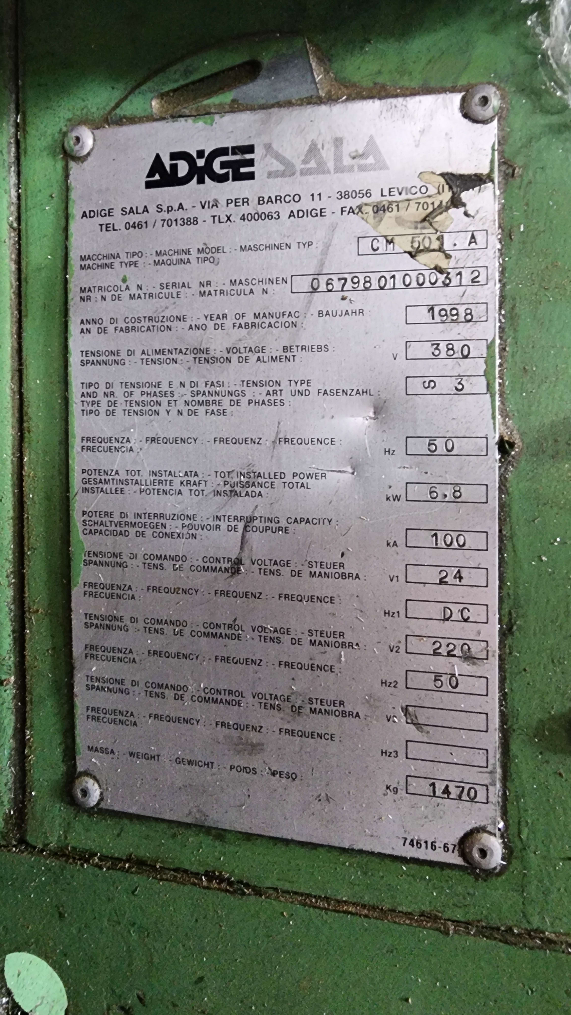 ADIGE CM 501 Otomatik Testere - Testereler - 6