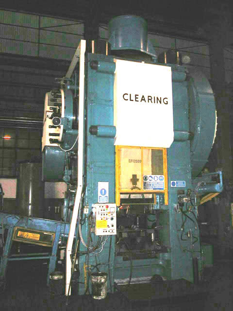 CLEARING 2000 - Steel Hot Forging Press