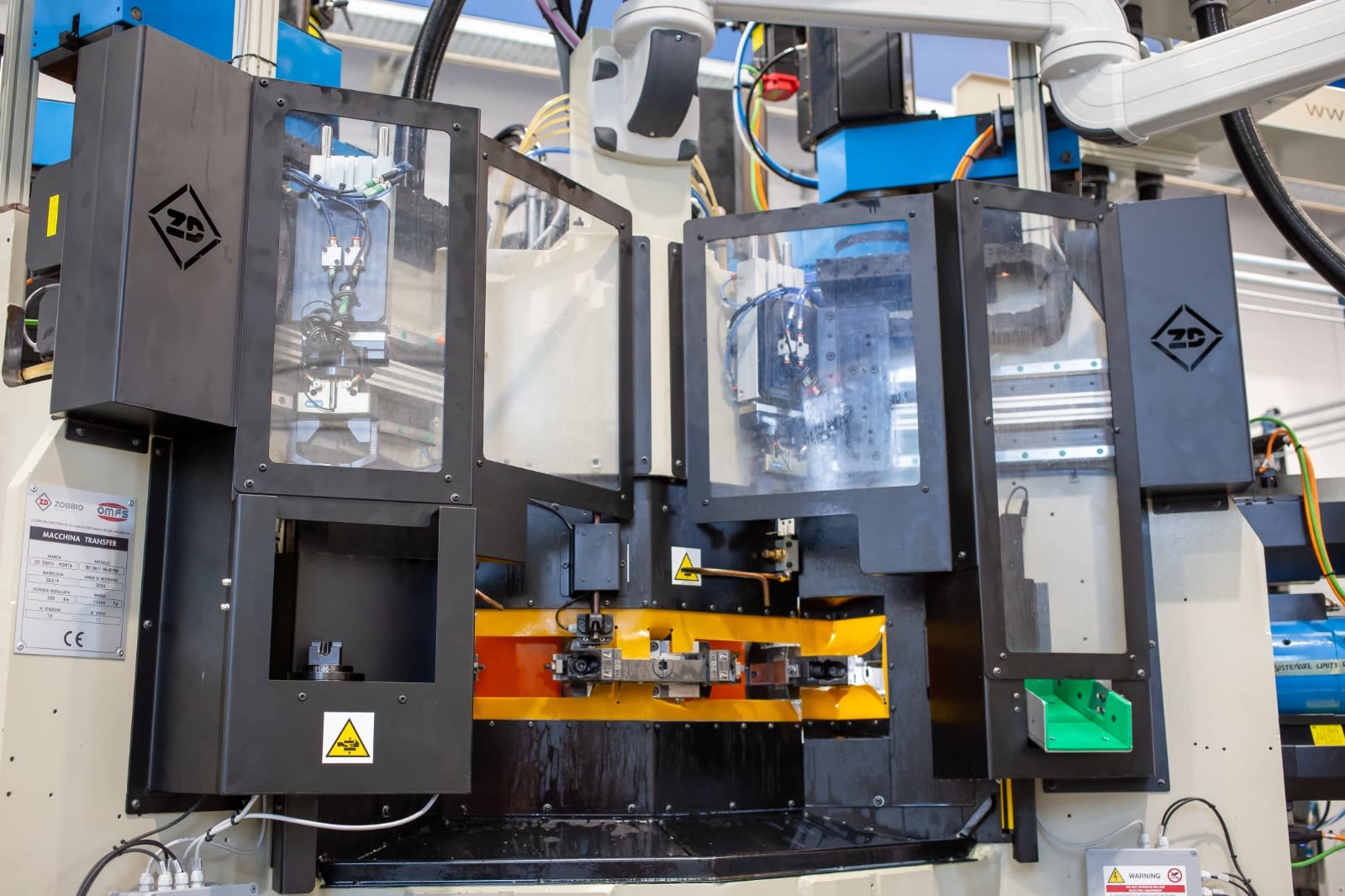 Porta 17 Units CNC Transfer Machine with Horizontal Table Completely Overhauled by Zobbio - Transfer Machines - 2