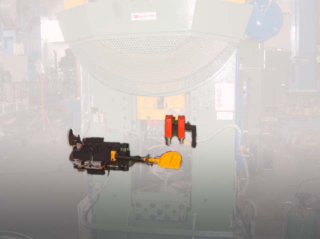 Rotary Unloading Spoon - Press Automation Applications